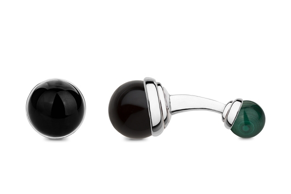 gemelli BALLS ONICE E MALACHITE