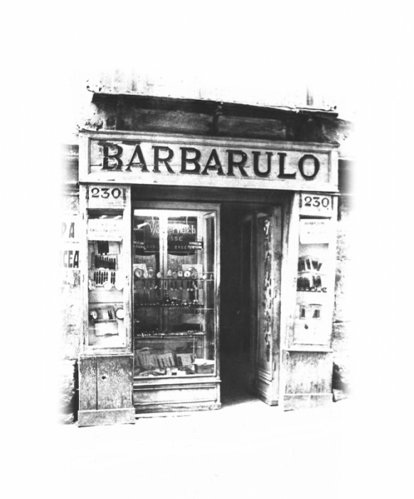Barbarulo's shop in 1920