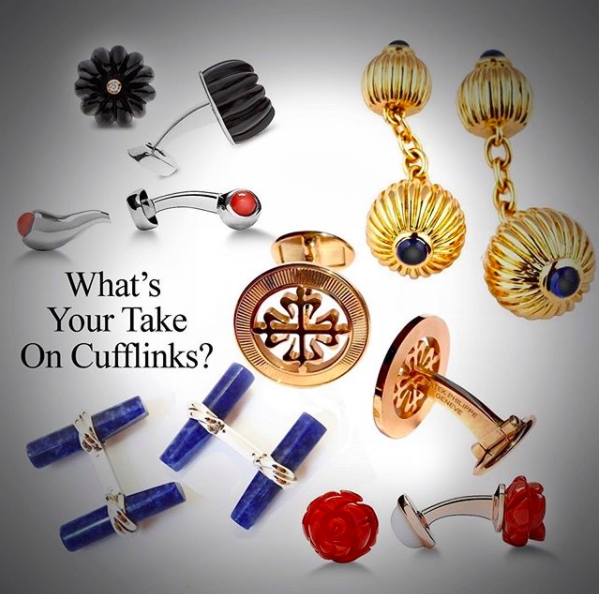 Cufflinks! - Why, When and perhaps even more importantly, when not. By George Cramer