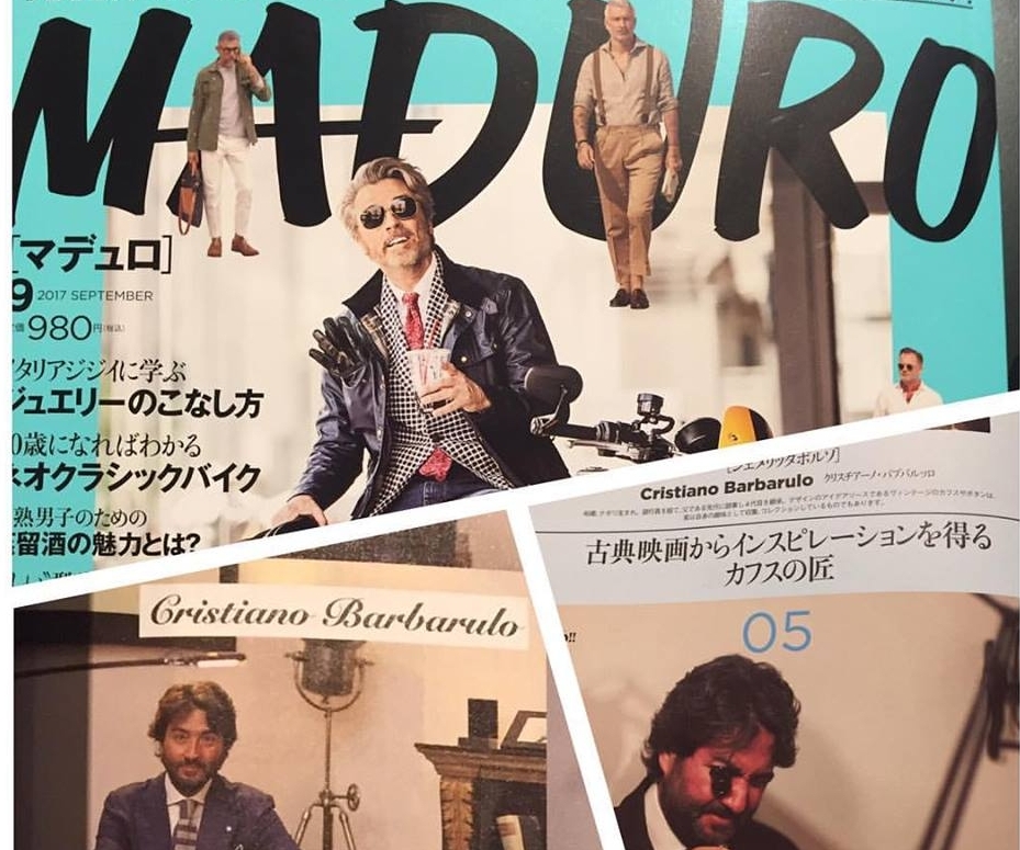 La rivista giapponese MADURO Magazine su di noi