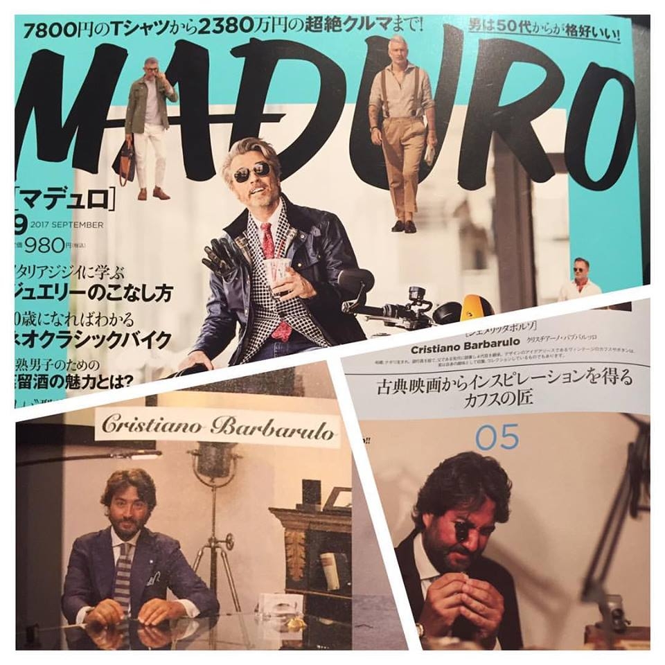 La rivista giapponese MADURO Magazine su di noi